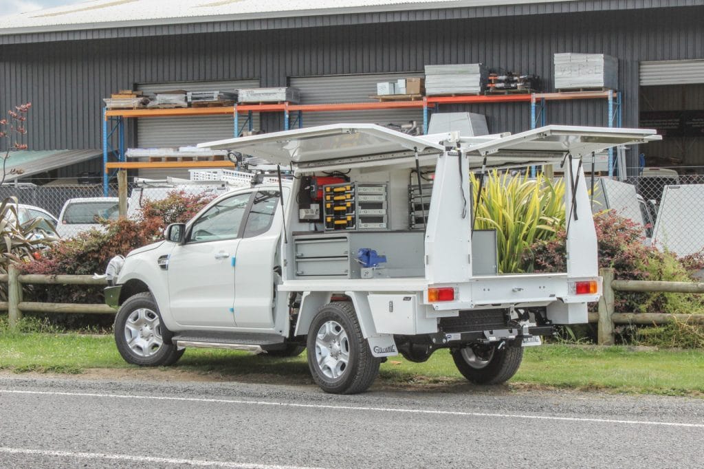 CAMCO Trade - Ford Ranger - 3 Door Integrated Service Body 02