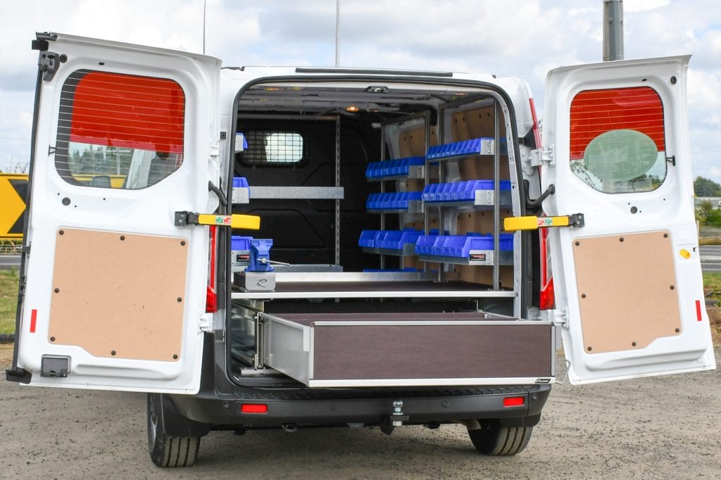 CAMCO Trade - Ford Transit - Drawer, False Floor + Shelving 02
