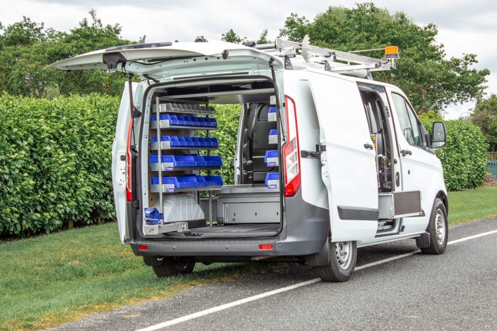 CAMCO Trade - Ford Transit - Mid-Van Split Drawer + Shelving 03