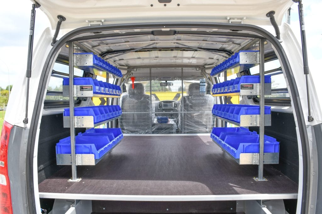 CAMCO Trade - Hyundai iLoad - Drawers, False Floor + Shelving 03