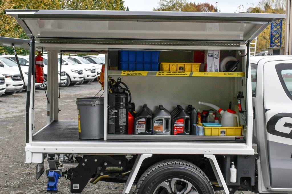 CAMCO Trade - Mazda BT-50 - 3 Door Integrated Service Body 02