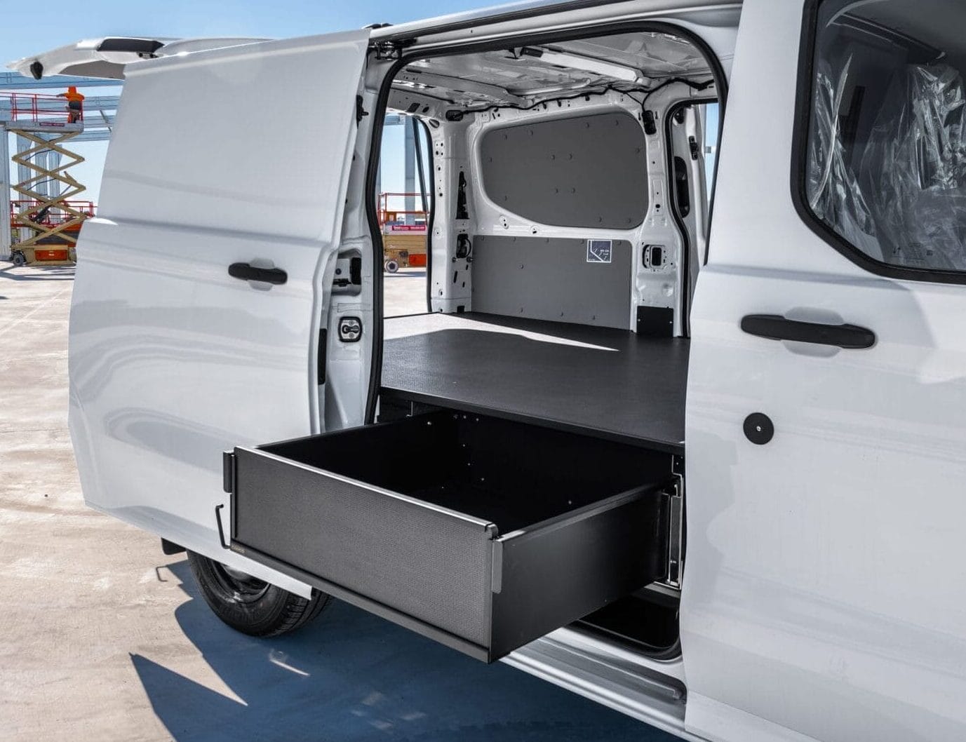 Mid Van Split Drawer