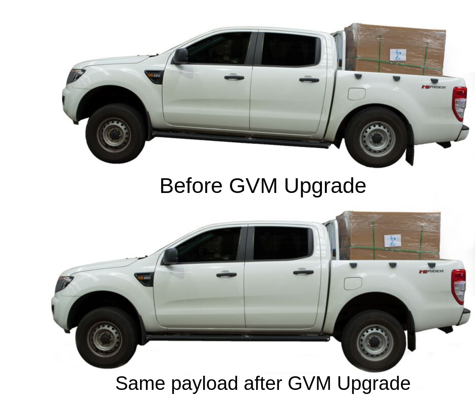 Ford Ranger GVM Upgrade