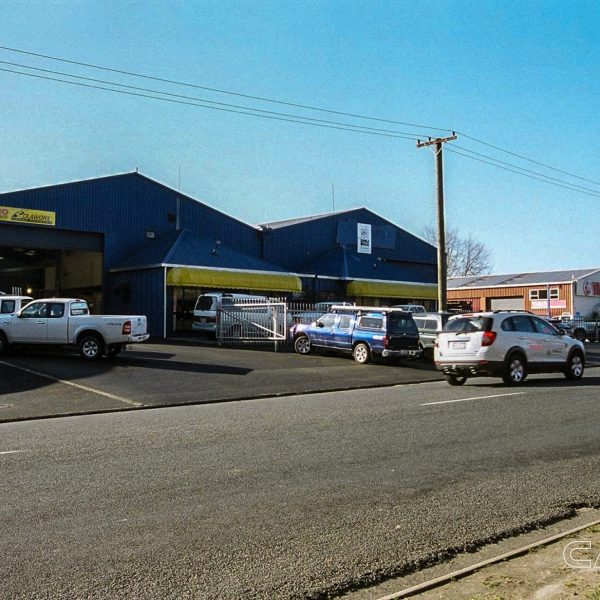 The first premises in Albert Street, Cambridge, after Phil moved out of the home garage.