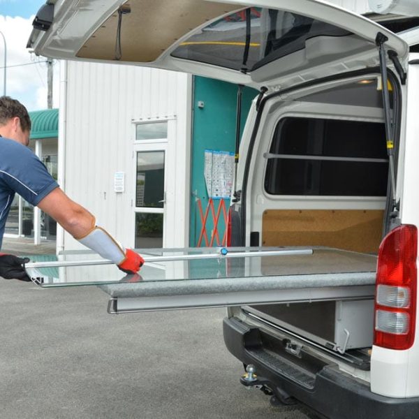 Construction Fitouts Double Drawer w’ Glass Cutting Table