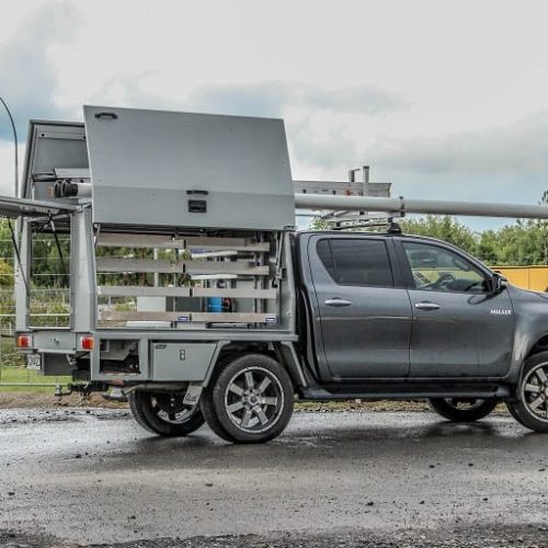 Plumbers Service Body Fitout - Toyota Hilux Plumbers Fitout