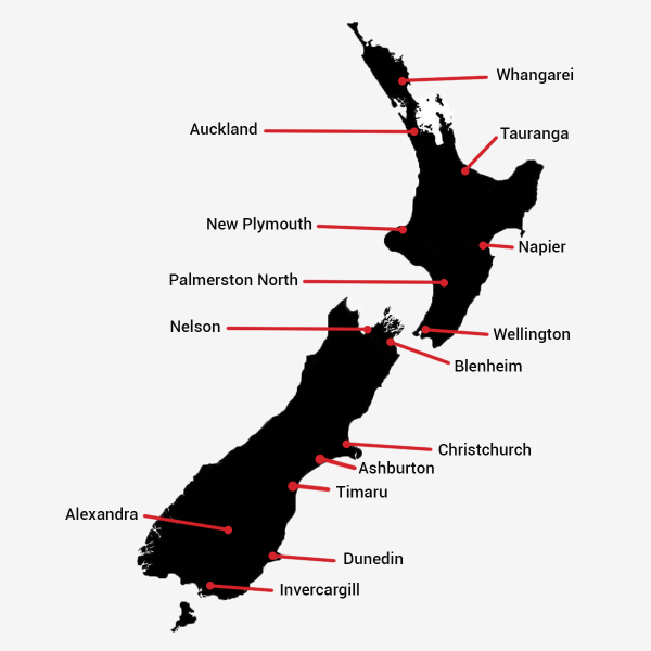 Why use CamcoFleet - NZ Wide Support